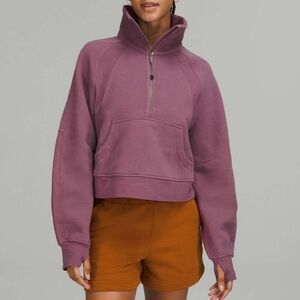 Lululemon Scuba Oversized Funnel Neck Half-Zip